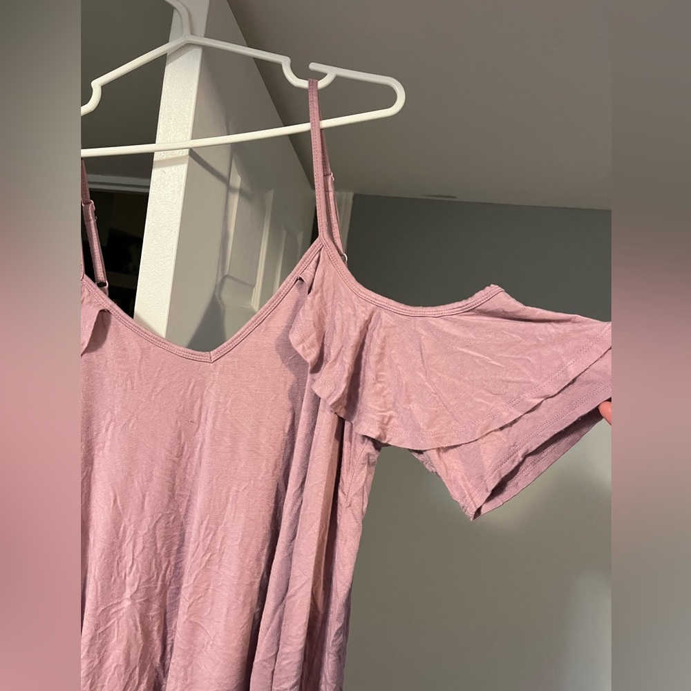 torrid Cold-Shoulder Ruffle Tank - Picture 2 of 2